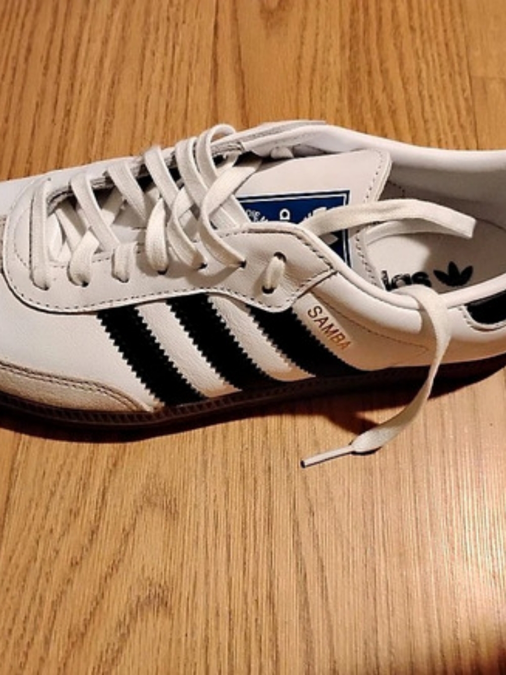 adidas Samba Sneaker in White & Black( Left Shoe Only!)